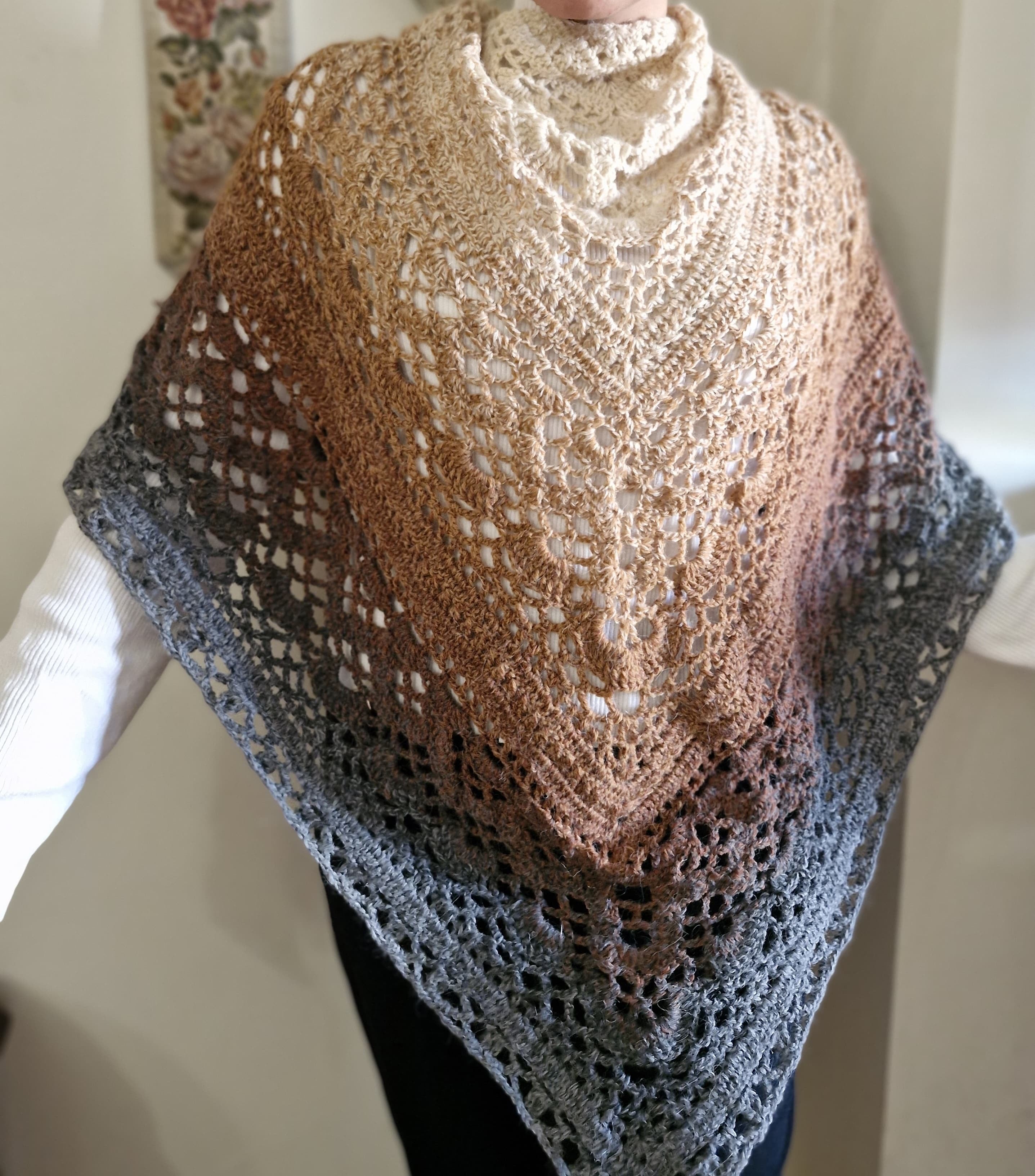 Desert Twilight Shawl