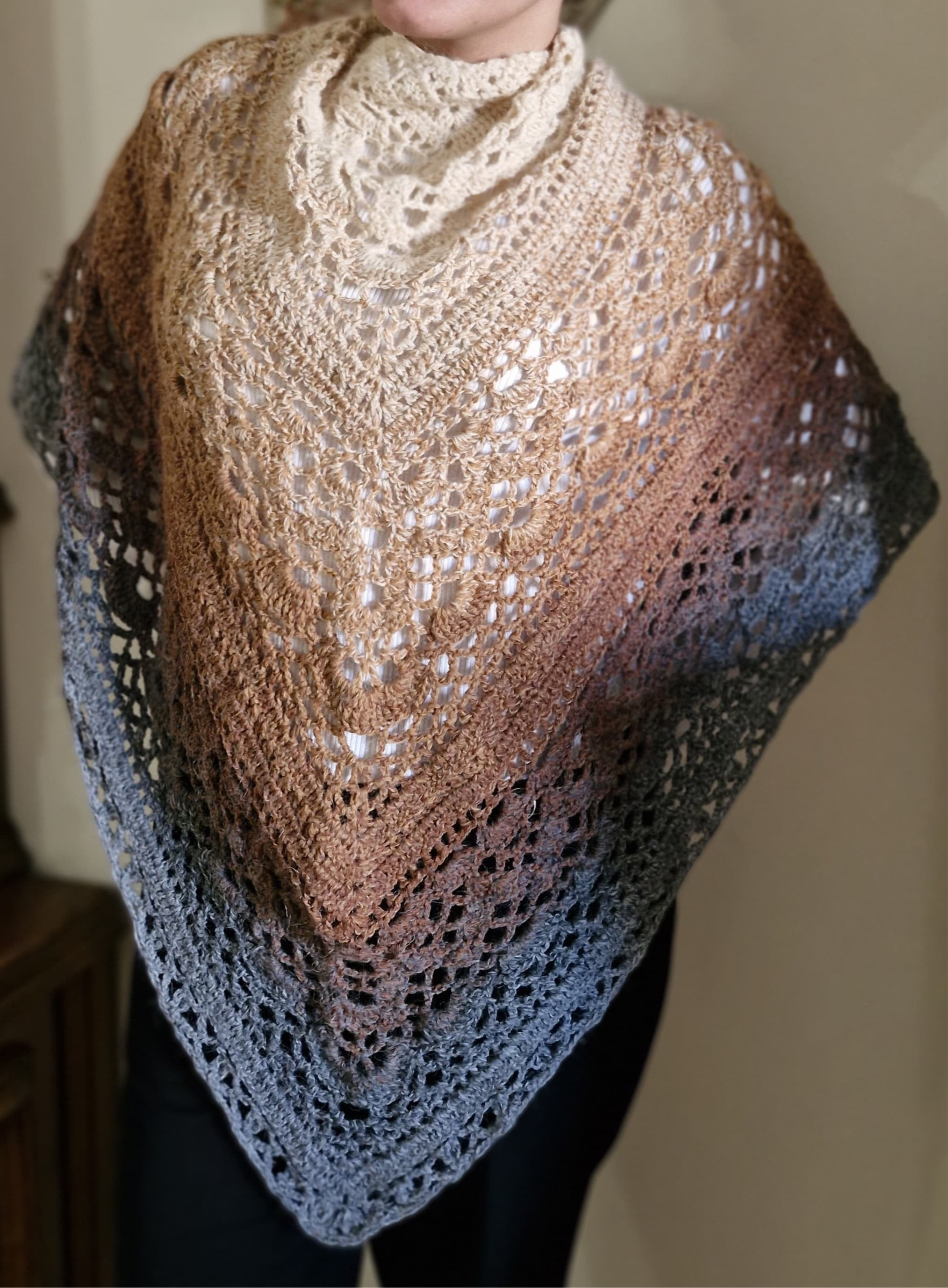 Desert Twilight Shawl