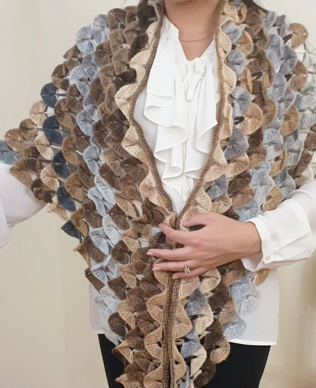 Seaside Pebble Shawl