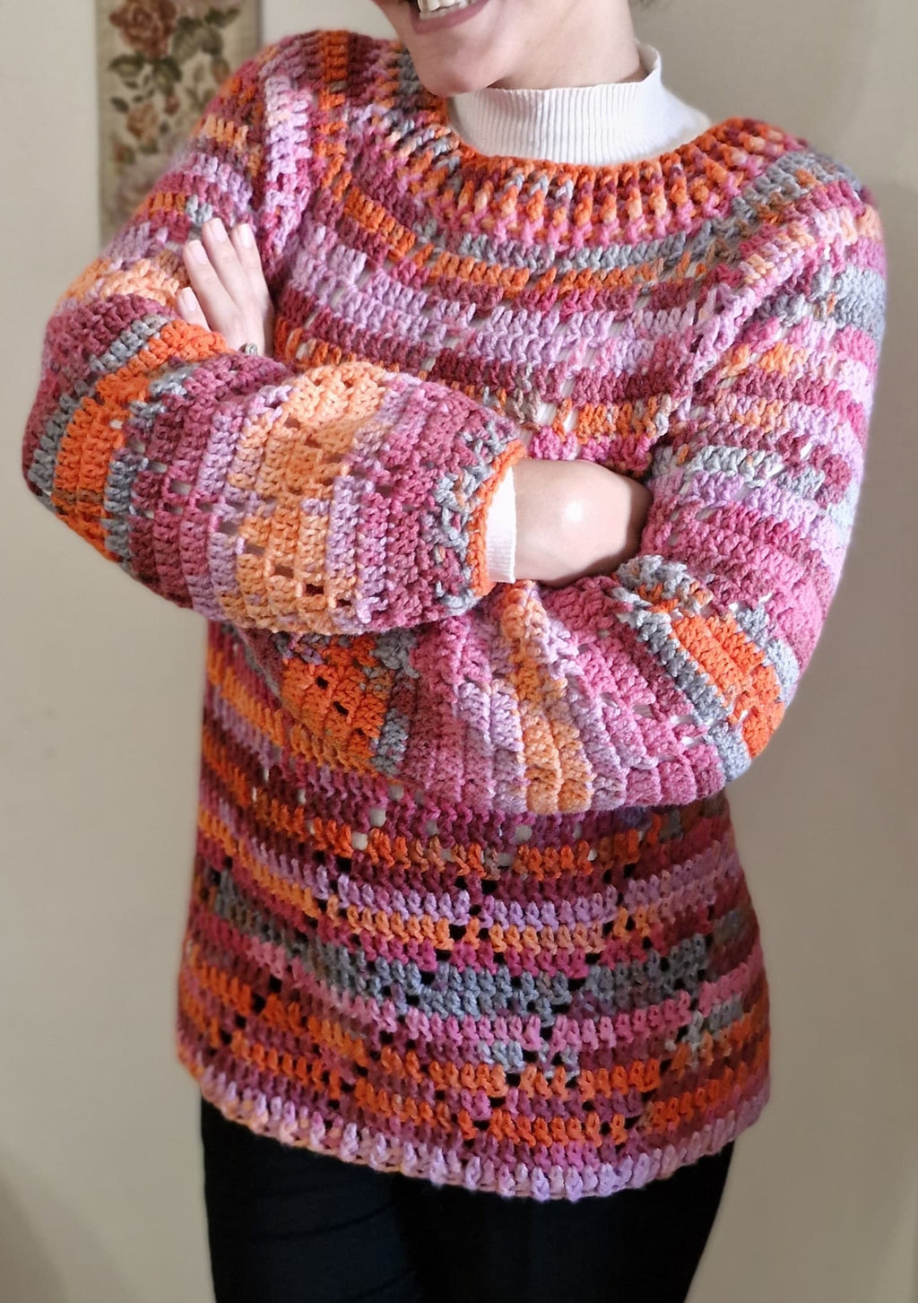 Candy Mosaic Pullover